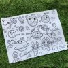 Reusable Silicone Colouring Mat 40cm x 30cm - Space explorer - Image 2